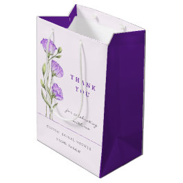 Lila Eustomas Brautparty Mittlere Geschenktüte