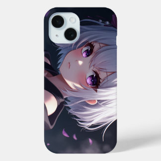 Lila Eyes Girl Phone Case