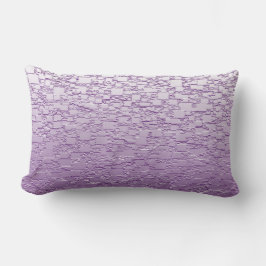 Lila Fade Mini Tile Design Lendenkissen