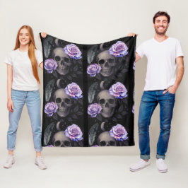 LILA FÄHIGKEIT FLEECEDECKE