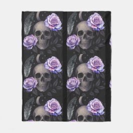 LILA FÄHIGKEIT FLEECEDECKE