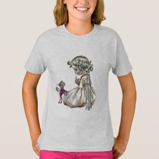 Lila Fairy & Girl Tshirt