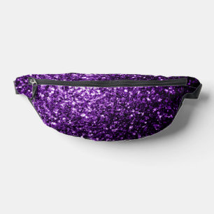 Lila falsche Glitter-Funkeln Bauchtasche