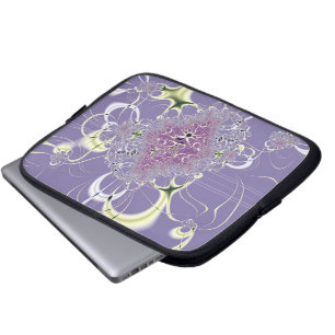 Lila Fantasie Laptopschutzhülle