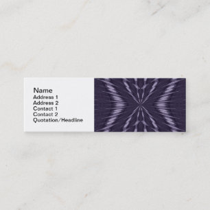 Lila Fantasy Business Card Templates Mini Visitenkarte