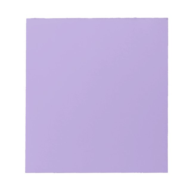 Lila Farbe der hellen Pastel Notizblock (Vorderseite)