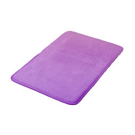 Lila Farbfarbe Badematte