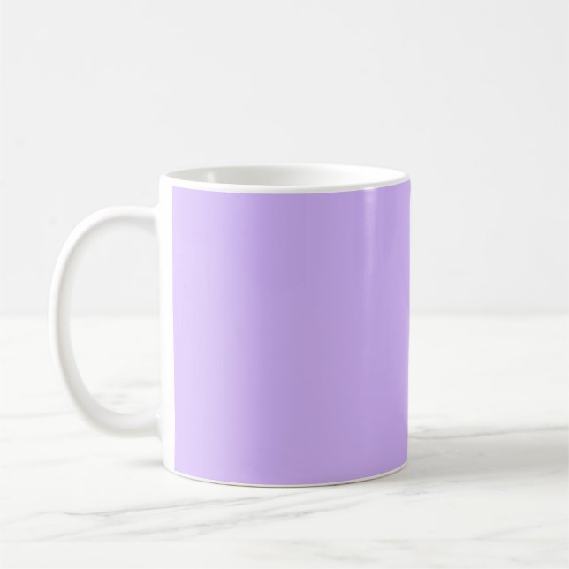 Lila Farblavene Kaffeetasse (Links)
