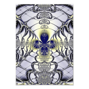 Lila Fenster Abstracte Kunst Fotodruck