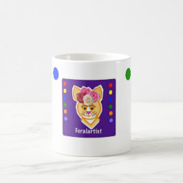 Lila Feralartist Color Wheel Chica Tasse