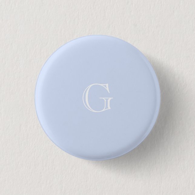 Lila, fester Lilac-Hintergrund - kundenspezifische Button (Vorderseite)