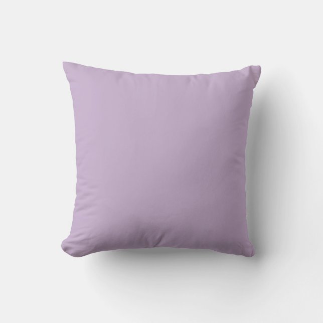 Lila, festes Farborchid Bloom 14-3612 Kissen (Vorderseite)
