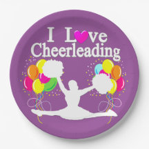 LILA FESTIVE I LIEBE PRÜFPAPIER TELLER