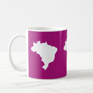 Lila festliches Brasilien in Emporio Moffa Kaffeetasse