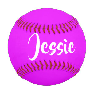 Lila Feststoff schlicht Baseball