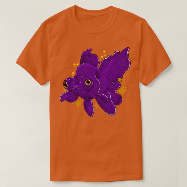 Lila Fish Classic TShirt (Design vorne)