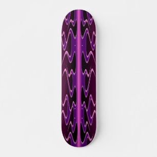 Lila Flames Skateboard