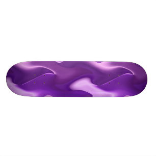 lila Flamme Skateboard