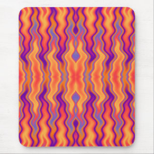 Lila Flammen Mousepad