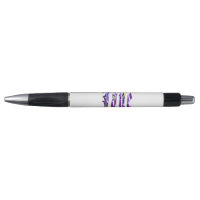 Lila florale Jane Name, Girls Pen
