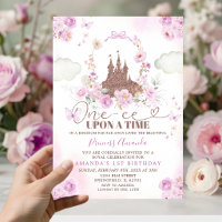 Lila Florale Prinzessin Königsschloss 1. Geburtsta