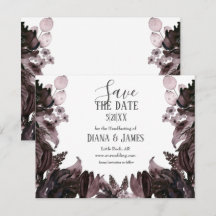 Lila florales Gothic Boho Pagan Handfasting