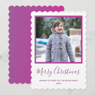 Lila Foto Weihnachten