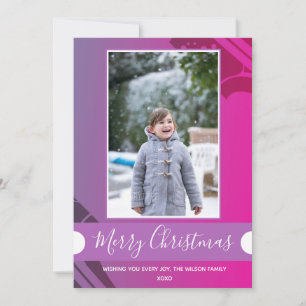 Lila Foto Weihnachten