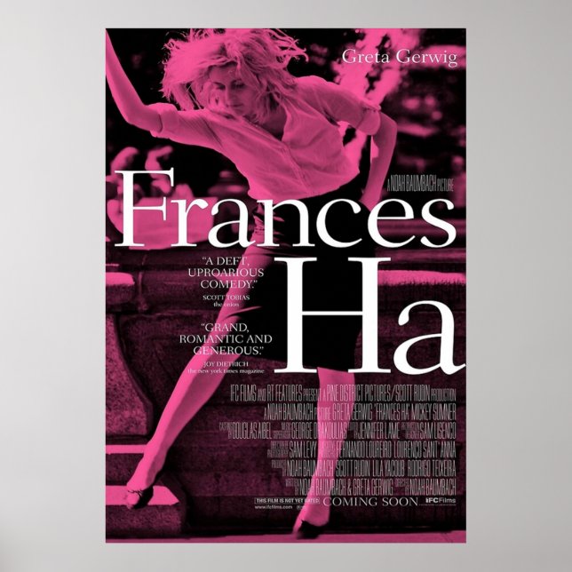 Lila Frances Ha Poster (Vorne)