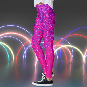Lila Freckles in Pink Leggings