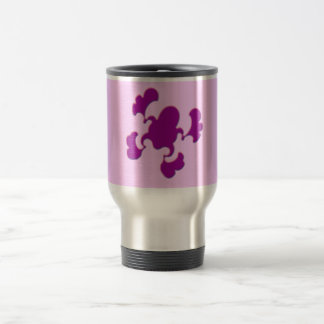 Lila Froggy-Design Reisebecher