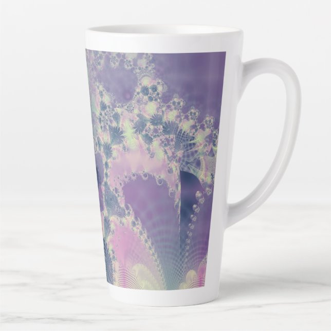 Lila Frühling Milchtasse (Rechts)