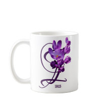 Lila Frühlingsblumen boho