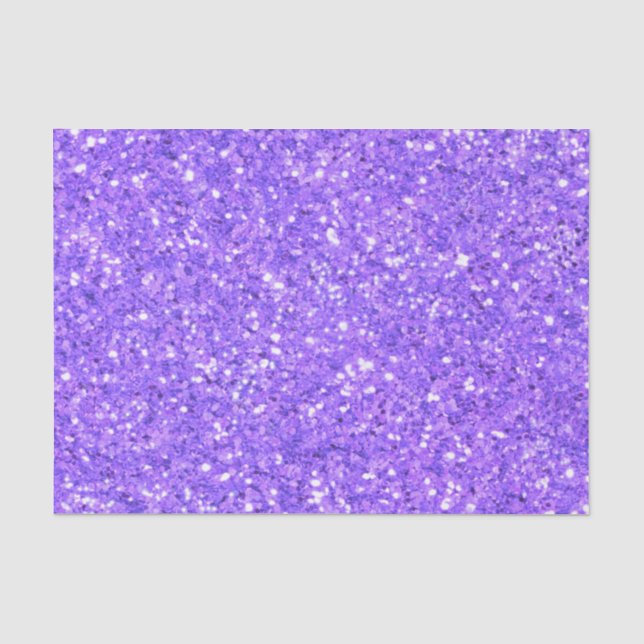 Lila funkelndes Glitzer Seidenpapier (Vorderseite)
