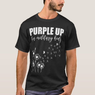 Lila für den Monat der militärischen Kinder T-Shirt