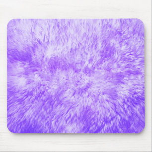 Lila Fur Frenzy Mousepad