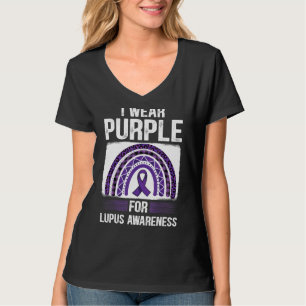 Lila für Lupus Awareness Support Lupus Aw T-Shirt