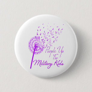 Lila für Militärkids-Kronleuchter - Monat Button