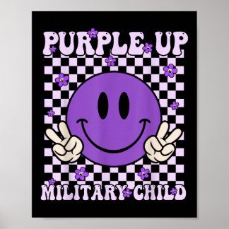 Lila für Militärkinder aus Groovy, Militärkind Poster