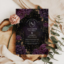 Lila Galaxie Gothic Wedding