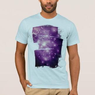 Lila Galaxy Burst T-Shirt