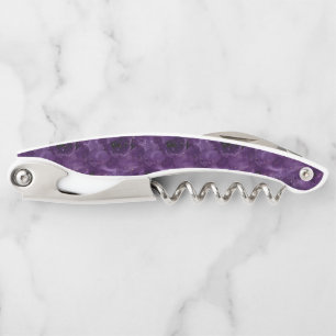 Lila Galaxy-Serien-Design 8 Kellnermesser