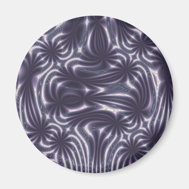 Lila Garten Magnet (Vorne)