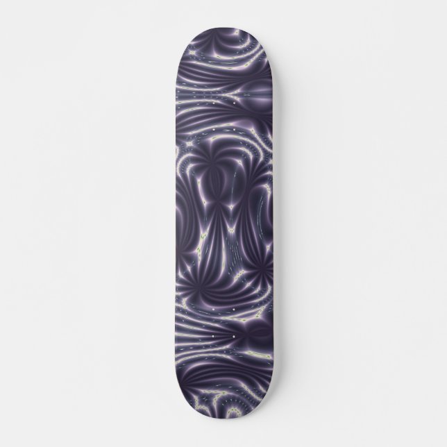 Lila Garten Skateboard (Vorne)