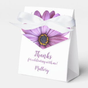 Lila Gastgeschenk-Box für Daisy Tent Style Geschenkschachtel