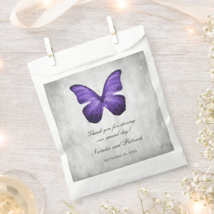 Lila Gastgeschenk Hochzeiten Geschenktütchen