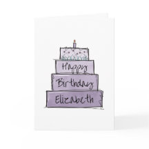 Lila Geburtstag