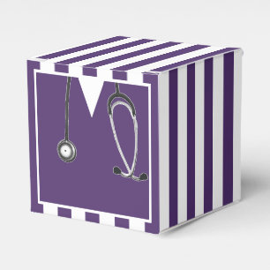 "Lila Gefälligkeitsbox für Krankenschwester" Geschenkschachtel