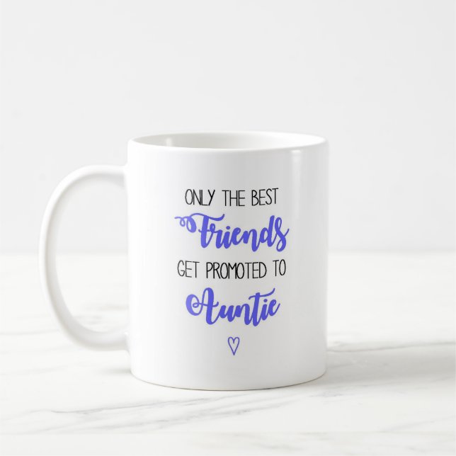 Lila gefördert zu Tante Mug Kaffeetasse (Links)