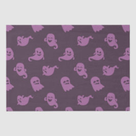 Lila Geister Dunkles Lila Halloween Seidenpapier